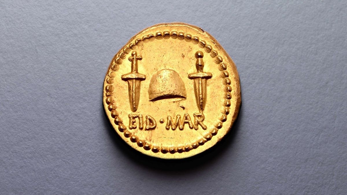 Mince připomínající zavraždění Caesara se prodala za rekordních 81 milionů korun
